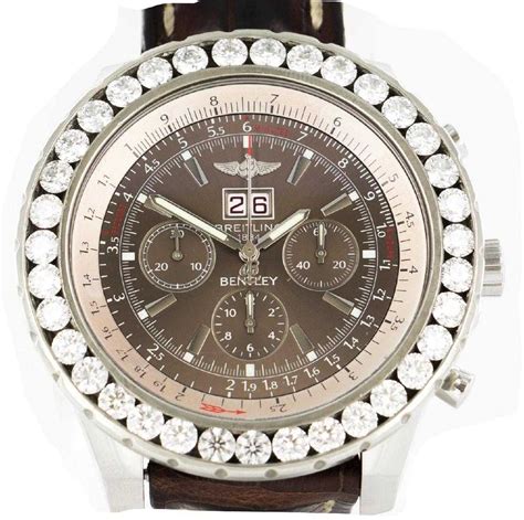 best breitling bentley model|Breitling Bentley diamond bezel.